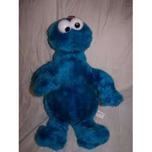    Sesame Street Large Cookie Monster Plush 18 Everything Else