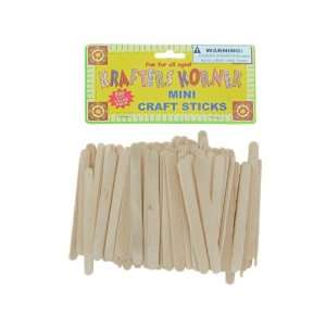  250Pc Mini Craft Sticks Case Pack 50: Patio, Lawn & Garden