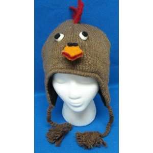  Turkey Animal Hat Warm Wool Fleece Winter Ski Cap Ear 