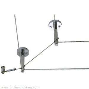    Cable support/turn kit (chrome) (5 inch stems): Home Improvement