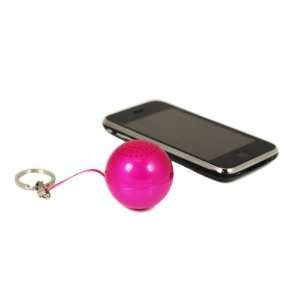  Mini Ball Speaker Pink Cell Phones & Accessories