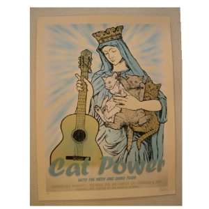  Cat Power SilkScreen Poster Signed and Numbered Two Rab 