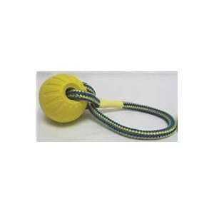   Foam Ball On A Rope / Yellow Size Medium By Starmark
