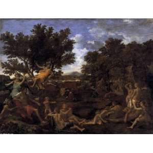  FRAMED oil paintings   Nicolas Poussin   32 x 24 inches 