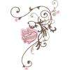Brother Embroidery Machine Card FLOURISHING APPLIQUE  