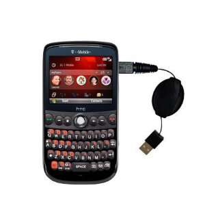  Retractable USB Cable for the T Mobile Dash 3G with Power 