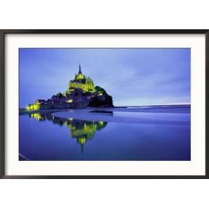  Mont St. Michel, Northern France Collections Framed 