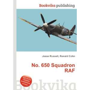  No. 650 Squadron RAF Ronald Cohn Jesse Russell Books