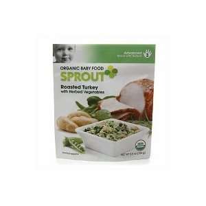 Sprout Organic Baby Food Advanced Stage 3 Roasted Turkey with Herbed 