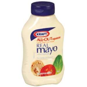 Kraft Squeeze Mayo   12 Pack Grocery & Gourmet Food