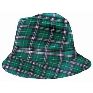  Green Plaid Fedora Hat Party Accessory Toys & Games