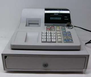   260 Cash Register w/ Integrated Till Removable Coin Cup PGM Key Manual