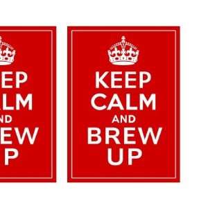  Keep Calm and Brew Up Coffee Mug: Kitchen & Dining