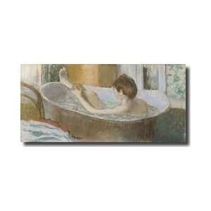  Woman In Her Bath Sponging Her Leg C1883 Giclee Print 