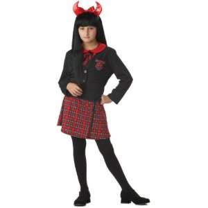  Kids Wicked School Girl Costume (Size:Lg 10 12): Toys 