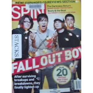  Spin Magazine December 2005 Fall Out Boy 