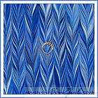BOOAK Fabric Benartex Feather Blue Tone Shade Stripe Luminosity White 