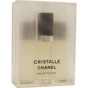  Cristalle by Chanel for Women, Set (Eau De Toilette Purse 