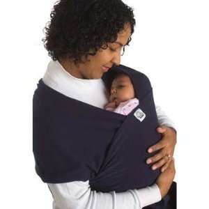  Peapod Organic Cuddly Wrap   Navy Baby