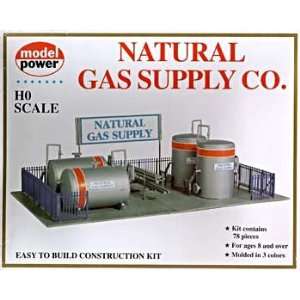  HO Natural Gas Supply Station Building Kit Model Power 