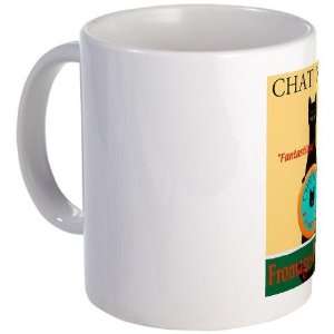  Chat Noir II Vintage Mug by 