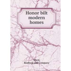  Honor bilt modern homes. Roebuck and Company  Books