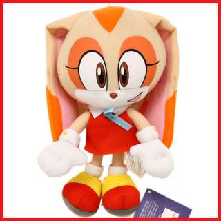 Sega Sonic Cream Plush Doll 7 Sonic The Hedgehog GE Original License 
