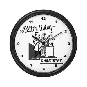  Chemistry Humor Wall Clock by 