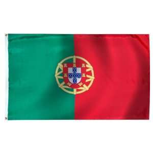  Portugal Flag 3X5 Foot E Poly Patio, Lawn & Garden