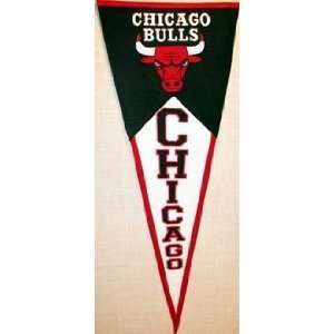  Chicago Bulls 40.5x17.5 Classic Wool Pennant Sports 