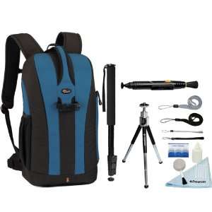  300 Backpack (Blue) + Accessory Kit for Sony Alpha SLT A55V/A55VL 