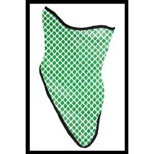  SodaGroove Diamonds Face Mask (green): Sports & Outdoors