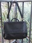 Beautiful Kenneth Cole Leather Briefcase/Messenger/Laptop Bag   NWOT