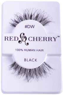 Red Cherry False Eyelashes   FREE Adhesive Included  
