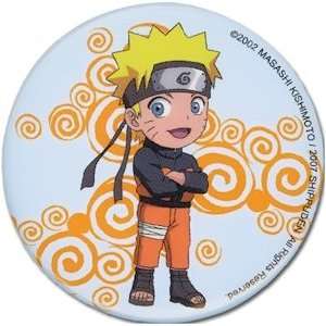  Naruto Shippuden Large Button Pin #6631: Toys & Games