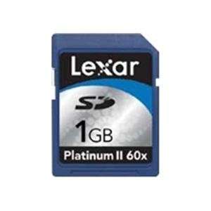  Lexar SD1GB 60 709 1GB Platinum II Secure Digital 