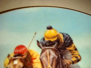 Fred Stone Race Horse KENTUCKY DERBY SEATTLE SLEW Plate  