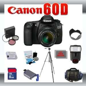 60D 18 MP Digital DSLR Camera with Canon 18 55mm for Canon Digital SLR 