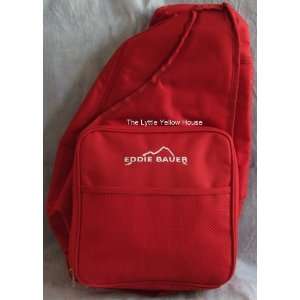  Eddie Bauer Red Sling Pack Cooler: Kitchen & Dining
