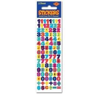  Number Stickers (Pack of 12)