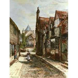  Rye Etching Slocombe, Edward Topographical Engraving 