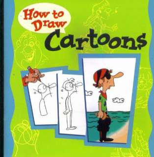 How To Draw Cartoons PC CD drawing instruction tools!  