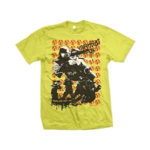  Virtue Infamous T Shirt   Yellow Small