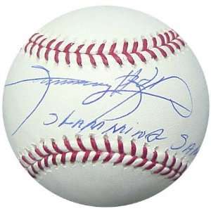 Sammy Sosa Autographed Baseball with Slammin Sammy Inscription  