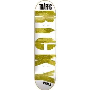  Traffic Oyola Skyrise Deck 7.5 Skateboard Decks Sports 