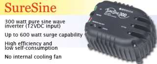 The SureSine™ is a 300W pure sine wave inverter designed 