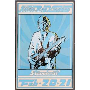  Stevie Ray Vaughn 1981 Poster Steamboat   Double Trouble 