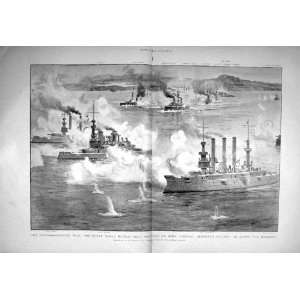   : 1898 War Battle Santiago Cuba Admiral Cervera Ships: Home & Kitchen