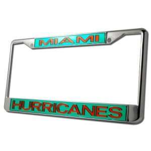  Miami Hurricanes Laser Frame