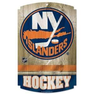 NHL Wood Sign   New York Islanders 